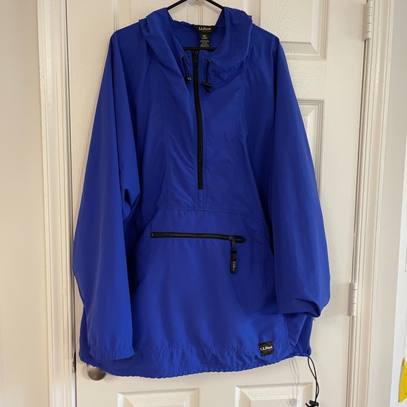 L.L. Bean Jackets & Coats Llbean Mens Hooded Anorak Rain Jacket